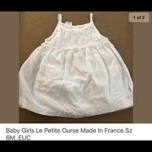 Baby girls top made in France